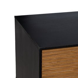 Mueble de TV ORLEANS Negro Natural 154 x 40 x 44 cm