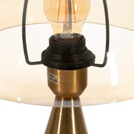 Lámpara de mesa Dorado Cristal Hierro 40 W 25 x 25 x 37 cm
