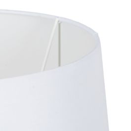 Lámpara de mesa Blanco Negro Dorado Hierro 40 W 33 x 33 x 63,5 cm