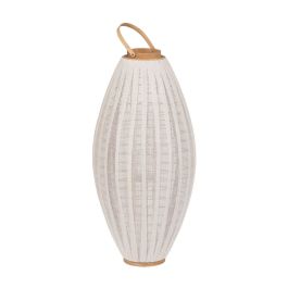 Farol Beige Natural Bambú Cristal 40 x 40 x 83 cm Precio: 99.58999985. SKU: B1DZ58LGMS