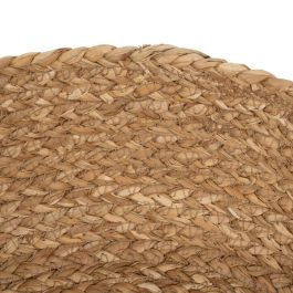 Cesta Decorativa Fibra natural 34 x 34 x 11 cm (3 Unidades)