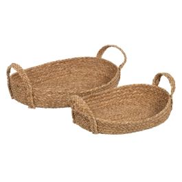 Cesta Decorativa Fibra natural 48 x 32 x 18 cm (2 Unidades) Precio: 33.4999995. SKU: B1K95VHP2F