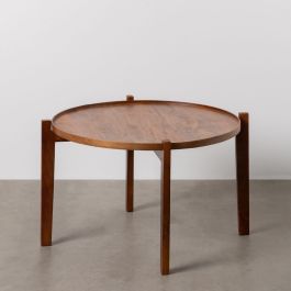 Mesa de Centro Marrón Madera de mango 81 x 81 x 46 cm