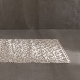 Alfombra Crema 80 x 150 x 1 cm