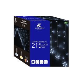 Cortina de Luces LED Blanco Estrellas