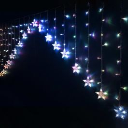Cortina de Luces LED Multicolor Estrellas Precio: 52.95000051. SKU: B1KM3H7PD9