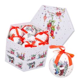 Bolas de Navidad Multicolor Papel Polyfoam Ø 7,5 cm 21,5 X 25 X 16 CM (14 Unidades) Precio: 33.5049007018. SKU: B12WTWLCPG