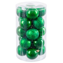 Bolas de Navidad Verde Plástico 6 x 6 x 6 cm (20 Unidades) Precio: 11.99000011. SKU: B16KQT3KSY