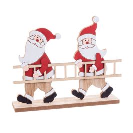 Adorno Navideño Multicolor Madera Papá Noel 14,5 x 5 x 19 cm Precio: 13.9149996612. SKU: B13PJVHMMJ