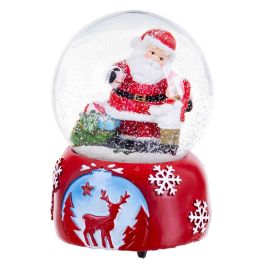 Bola de Navidad Multicolor Cristal Poliresina Papá Noel 10,5 x 10,5 x 14,8 cm Precio: 22.88999955. SKU: B1CKAC3DFS