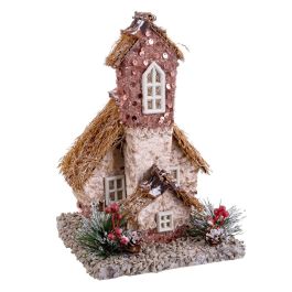 Adorno Navideño Multicolor Natural Polyfoam Casa 15,5 x 16 x 24,5 cm Precio: 27.69000058. SKU: B138Y9RTKY