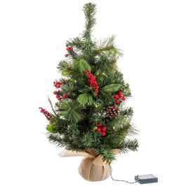 Árbol de Navidad Multicolor PVC Metal 30 x 30 x 60 cm Precio: 37.94999956. SKU: B14YEFA4QQ