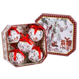 Bolas de Navidad Multicolor Papel Polyfoam Animales 7,5 x 7,5 x 7,5 cm (5 Unidades) Precio: 13.98999943. SKU: B189XSP6ZK