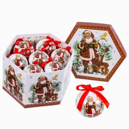 Bolas de Navidad Multicolor Polyfoam Papá Noel 7,5 x 7,5 x 7,5 cm (14 Unidades) Precio: 27.50000033. SKU: B1CDRHBBFV