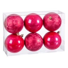 Bolas de Navidad Fresa Plástico 8 x 8 x 8 cm (6 Unidades) Precio: 7.49999987. SKU: B1AEFLC5QD