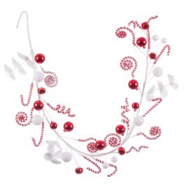 Guirnalda de Navidad Blanco Rojo Plástico Foam 125 cm Precio: 22.94999982. SKU: B12MMJXCR7