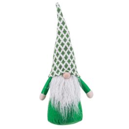 Adorno Navideño Blanco Verde Arena Tejido Papá Noel 48 cm Precio: 7.90000046. SKU: B1FJW75W4V