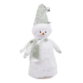 Muñeco de Nieve Blanco Verde 6 x 6 x 25 cm Precio: 9.5590005566. SKU: B15B25DPX4