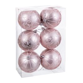 Bolas de Navidad Rosa Plástico 8 cm (6 Unidades) Precio: 14.95000012. SKU: B1BYA3T7RG