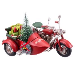 Adorno Navideño Rojo Multicolor Sidecar 19 x 14 x 13 cm Precio: 34.50000037. SKU: B1BTFD83XF