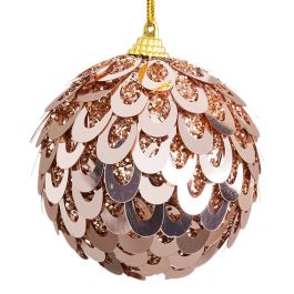 Bolas de Navidad Bronce Plástico Polyfoam 6 x 6 x 6 cm (6 Unidades) Precio: 11.58999952. SKU: B192WK7QMT