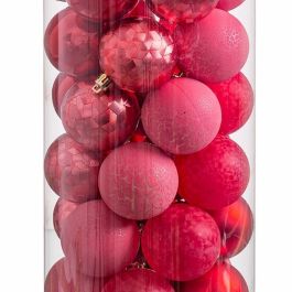Bolas de Navidad Rojo Plástico 6 x 6 x 6 cm (40 unidades)