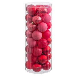 Bolas de Navidad Rojo Plástico 6 x 6 x 6 cm (40 unidades) Precio: 15.94999978. SKU: B19NLBSW7T