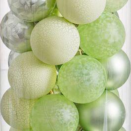 Bolas de Navidad Verde 6 x 6 x 6 cm (40 unidades)