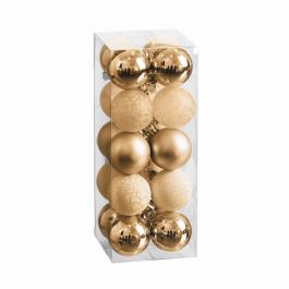 Bolas de Navidad Dorado 5 x 5 x 5 cm (20 Unidades) Precio: 9.9499994. SKU: B1FFCN2BRB