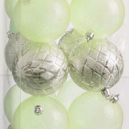 Bolas de Navidad Verde 8 x 8 x 8 cm (20 Unidades)