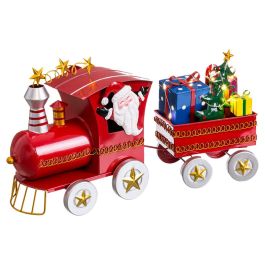 Adorno Navideño Multicolor Tren Papá Noel 39 x 11 x 23 cm Precio: 49.004999443399996. SKU: B13ERM4CYV