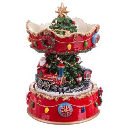 Adorno Navideño Multicolor Carrusel 12 x 12 x 16,5 cm Precio: 47.7949998548. SKU: B1E9NJJC8S