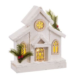 Accesorio para Belén de Navidad Natural Iglesia 20 X 7 X 24 CM Precio: 26.014999939499997. SKU: B1KJK55MCP