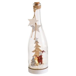 Adorno Navideño Multicolor Papá Noel Botella 8,3 x 8,3 x 28,5 cm Precio: 12.8138998306. SKU: B18BBMEL3P