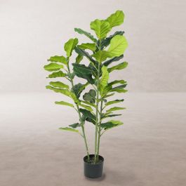 Planta Decorativa Poliuretano Cemento Ficus 120 cm