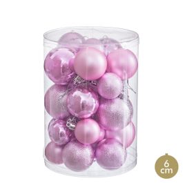 Bolas de Navidad Rosa Plástico (27 Unidades) Precio: 8.49999953. SKU: B175XVCSC3