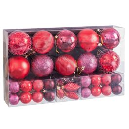 Bolas de Navidad Rojo Plástico (50 Unidades) Precio: 21.49999995. SKU: B1GRHA9LM4