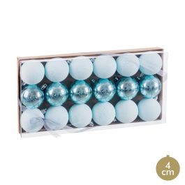 Bolas de Navidad Azul Plástico Ø 4 cm (18 Unidades) Precio: 9.6195000968. SKU: B1CE8E5TXG