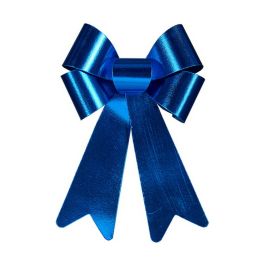 Lazo 22 x 38 cm Adorno Navideño Azul PVC Precio: 1.9499997. SKU: S3611431