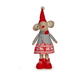 Figura Decorativa Ratón Navidad 48 cm Blanco Rojo Gris Crema Precio: 14.95000012. SKU: B1B44DRTRH