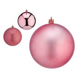 Bolas de Navidad Ø 12 cm 6 Unidades Rosa Plástico Precio: 6.95000042. SKU: B18N5LAKL3