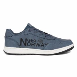 Zapatillas Casual Hombre Geographical Norway Azul Acero