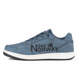 Zapatillas Casual Hombre Geographical Norway Azul Acero 40