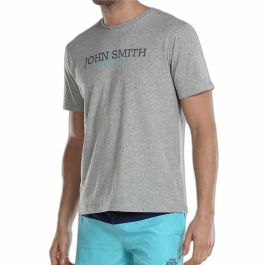 Camiseta de Manga Corta Hombre John Smith Efebo Gris