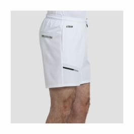 Pantalón Corto Deportivo Bullpadel Adian Blanco