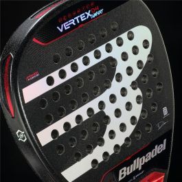 Pala de Pádel Bullpadel Vertex 04 Comfort 2024/ Negra y Roja