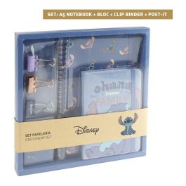 Set de Papelería Disney Stitch Azul (6 pcs) Set de Papelería Disney Stitch Azul (6 pcs)