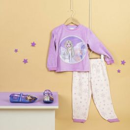 Pijama Infantil Frozen Lila