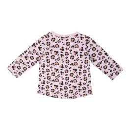 Camiseta de Manga Larga Infantil Minnie Mouse Rosa