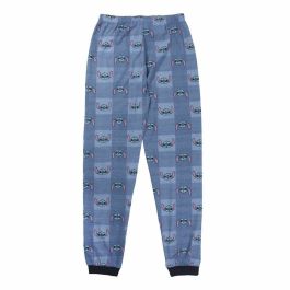 Pijama Stitch Mujer Azul